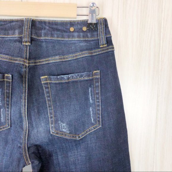 Cabi | Dark Wash High Straight Jeans Size 2 - Picture 4 of 6